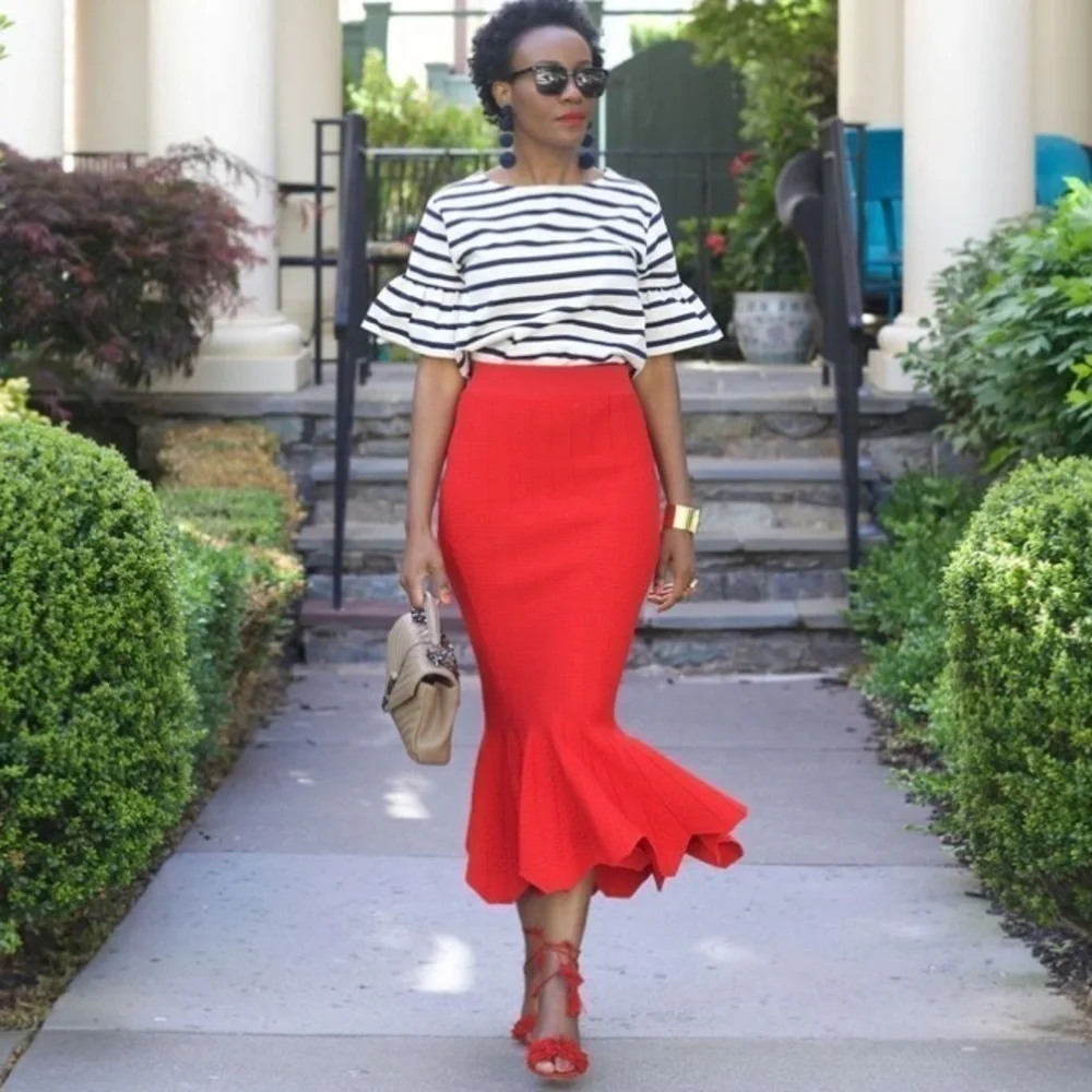 J.Crew Ruffle Sleeve Top